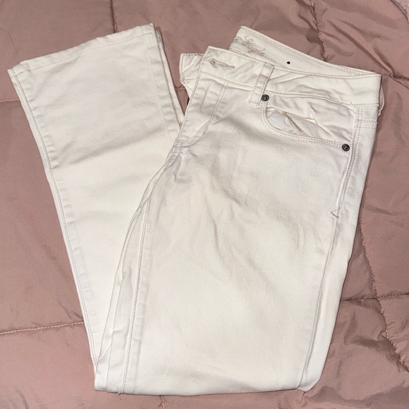 American Eagle Women’s White Jeans - Picture 1 of 8